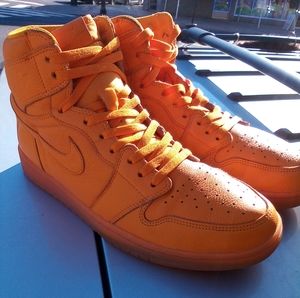 Air Jordan 1 "Orange Peel" Men's Sneakers